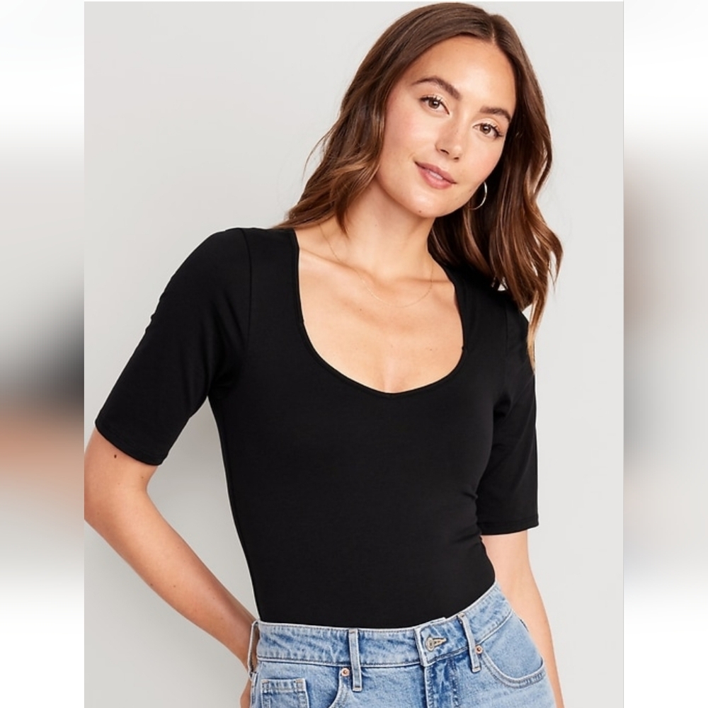 Short Sleeve Sweetheart Bodysuit
